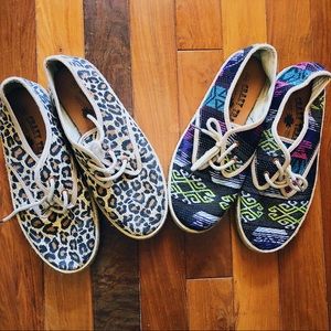 Crazy Train sneakers double feature